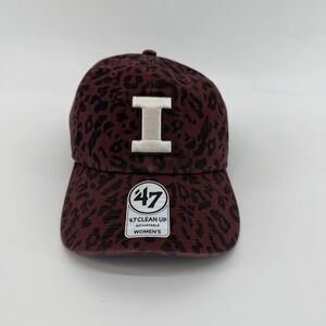 47 Brand Illinois Fighting Illini "I" Leopard Print Adjustable Women's Hat